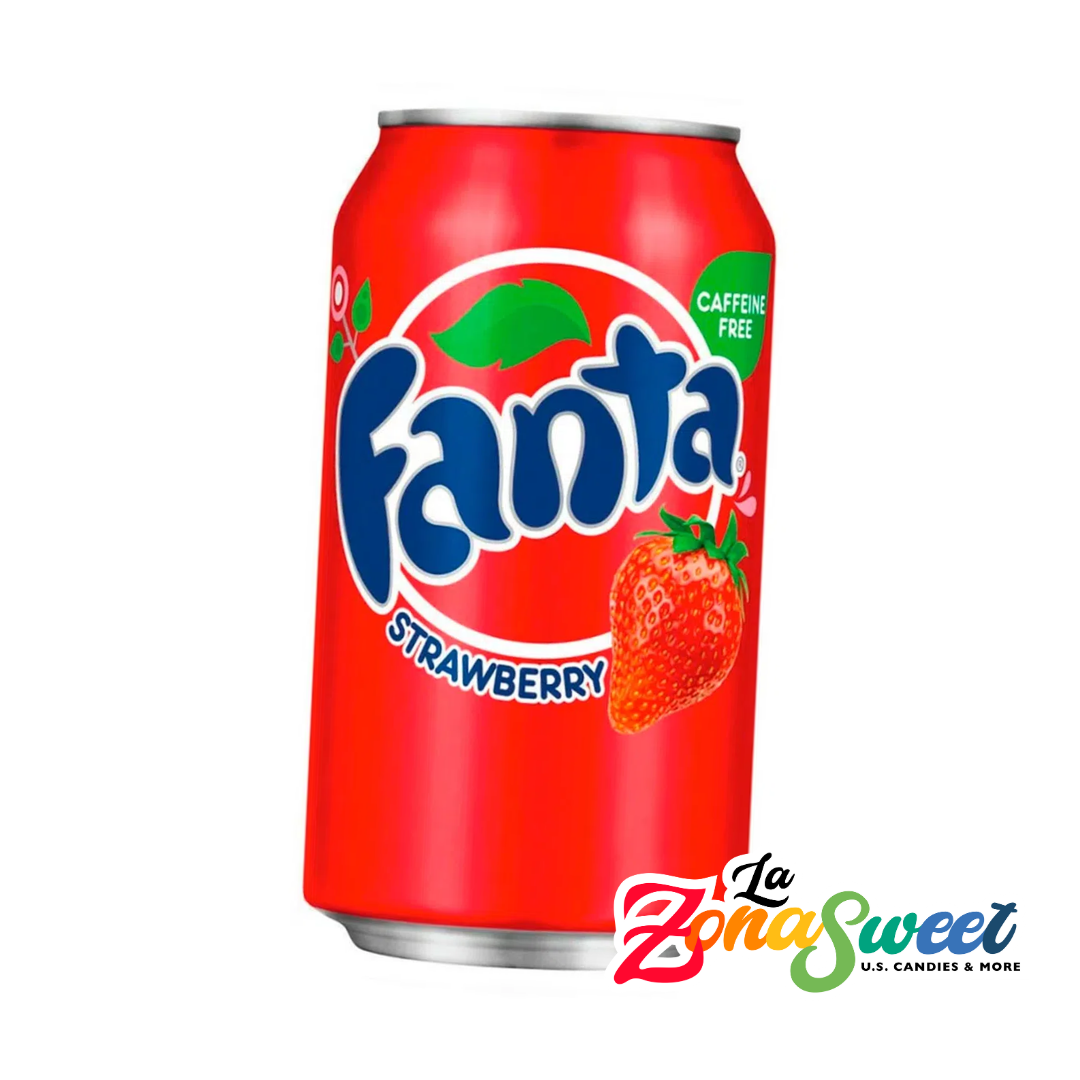 Refresco Fanta Sabor Fresa (355ml) | COCA-COLA