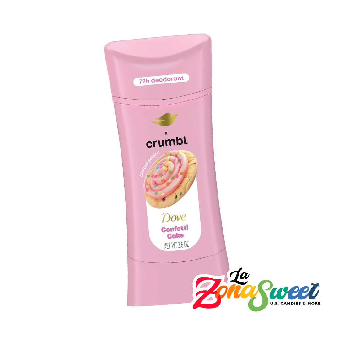 Desodorante Dove x Crumbl Confetti Cake | DOVE