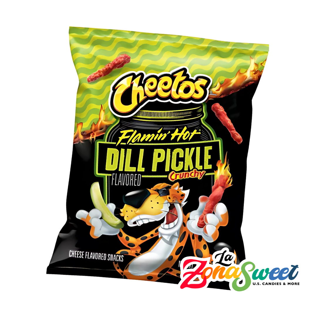 Cheetos Flamin Hot Crunchy Dill Pickle (240gr) | FRITO LAY