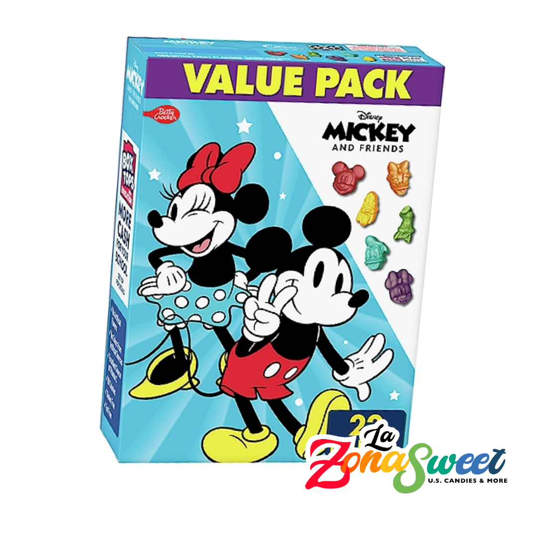 Gomita Suave Mickey & Friends (498g) (22 bolsitas) | GENERAL MILLS