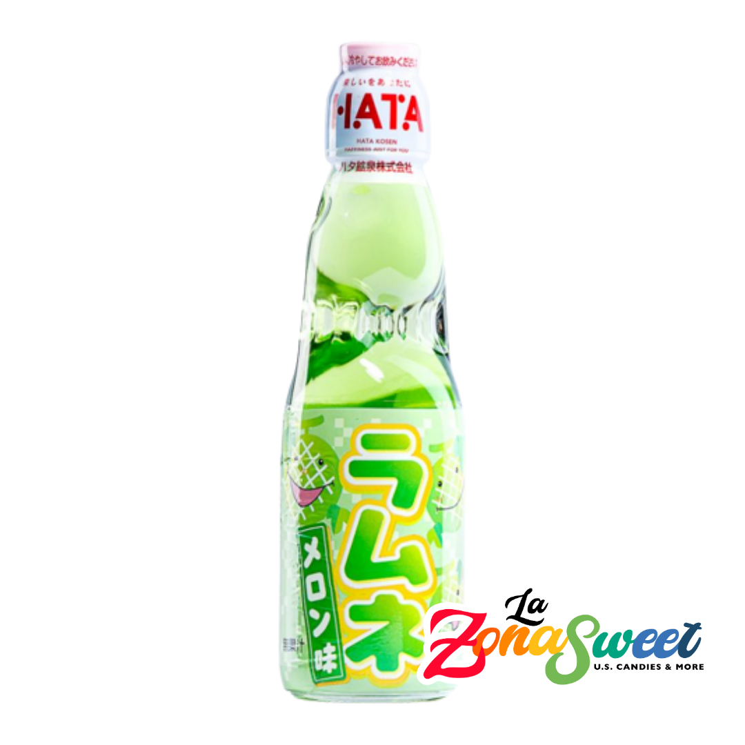 Ramune Sabor Melón (200ml) | HATA - ZONA SWEET – La Zona Sweet