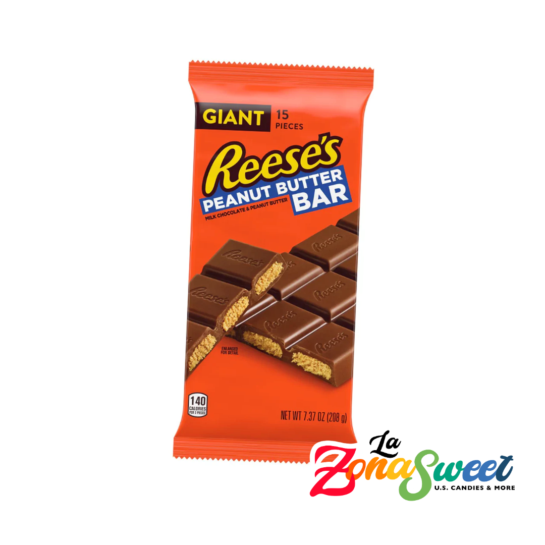 Reese's Peanut Butter Bar (208g) | HERSHEY'S - LA ZONA SWEET – La Zona ...