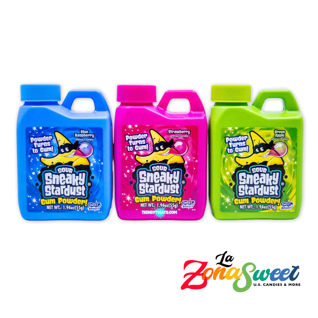 Sneaky Stardust Sour (Chicle en polvo) (55g) | KIDSMANIA