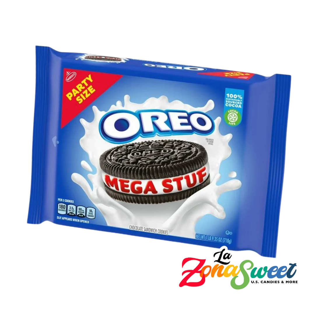 Galletas Oreo Mega Stuf 718g Nabisco La Zona Sweet