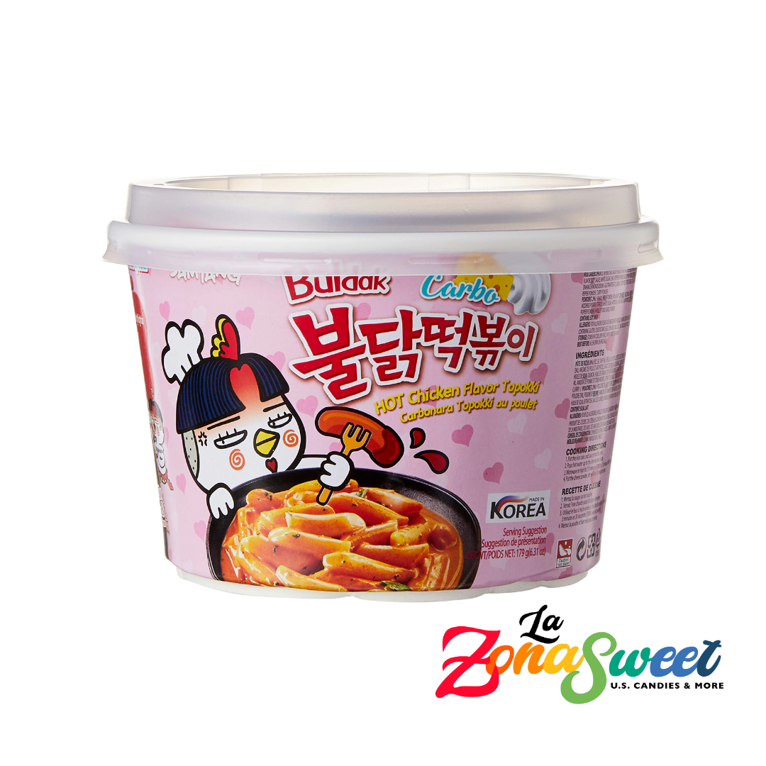 Hot Chicken Flavor Topokki (185g) | SAMYANG