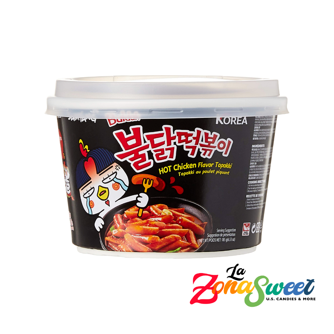 Hot Chicken Flavor Topokki (185g) | SAMYANG