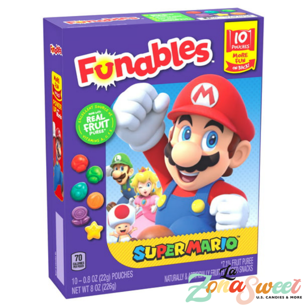 Gomitas Super Mario Bros (226g) (10 bolsitas) | FUNABLES