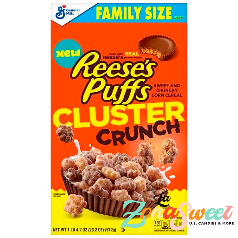 Cereal Reese´s Puffs Cluster Crunch Family Size (572g) | GENERAL MILLS