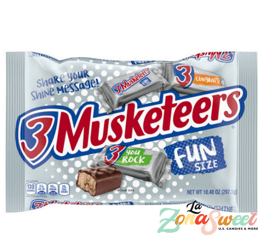 chocolate 3 musketeers fun size 