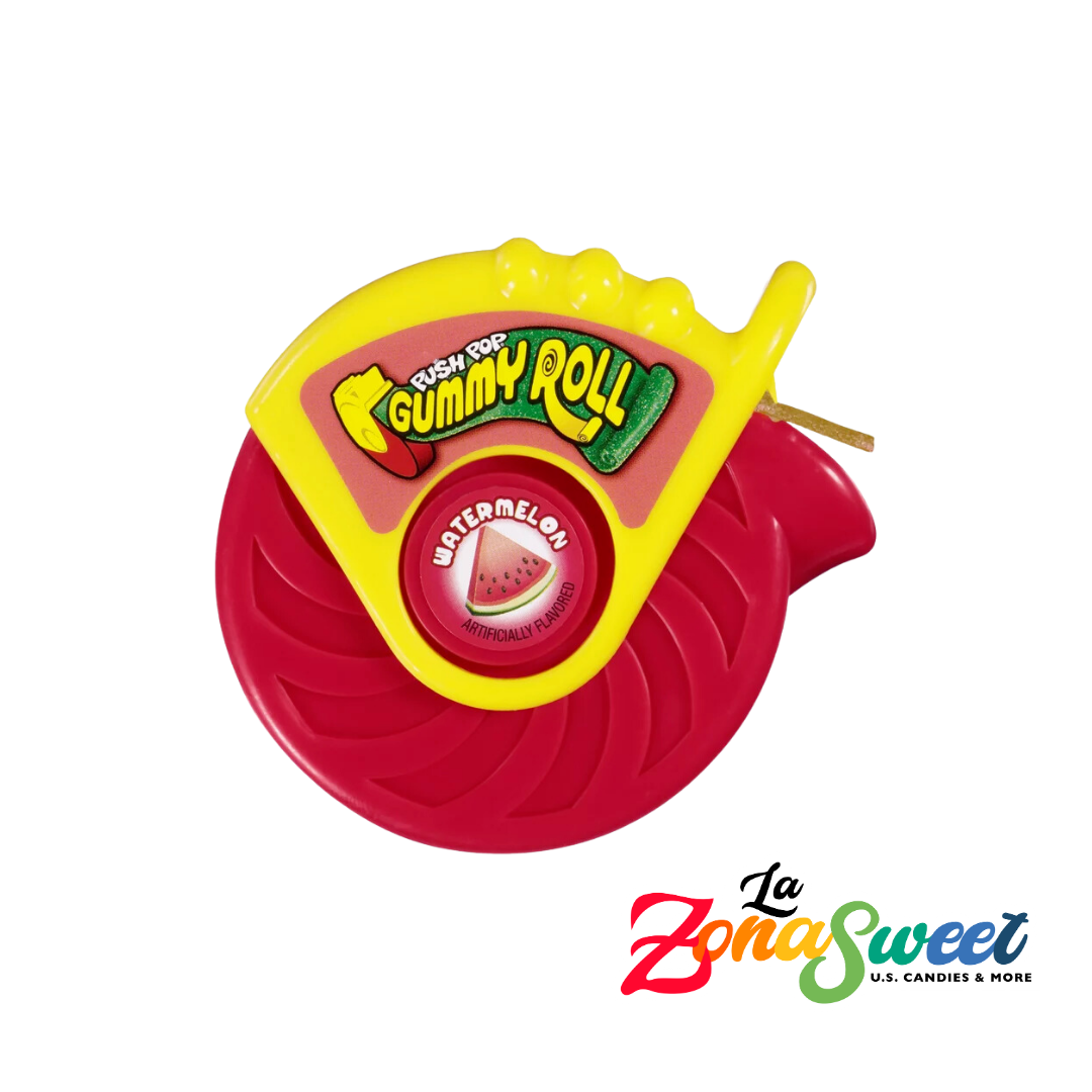 Push Pop Gummy Roll Candy (40g) | BAZOOKA