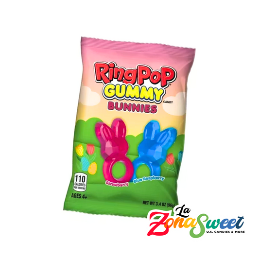 RingPop Gummy Bunnies (96g) | BAZOOKA