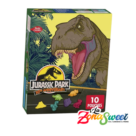 Gomitas Jurassic Park 30 Aniversario 10pz (226g) | BETTY CROCKER