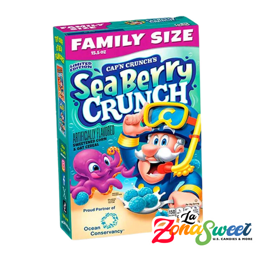 Cereal "Sea Berry Crunch" Limited Edition Family Size (442g) | CAPTAIN CRUNCH