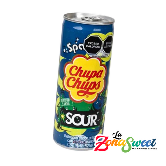 Refresco Chupa Chups Blueberry Sour (250ml) | CHUPA CHUPS