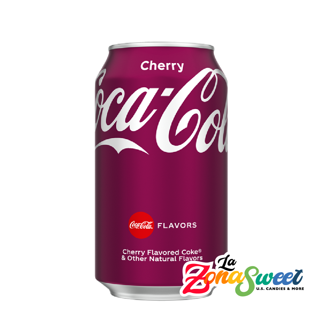 Refresco Coca Cola Cherry (355ml) | COCA-COLA - LA ZONA SWEET – La Zona ...