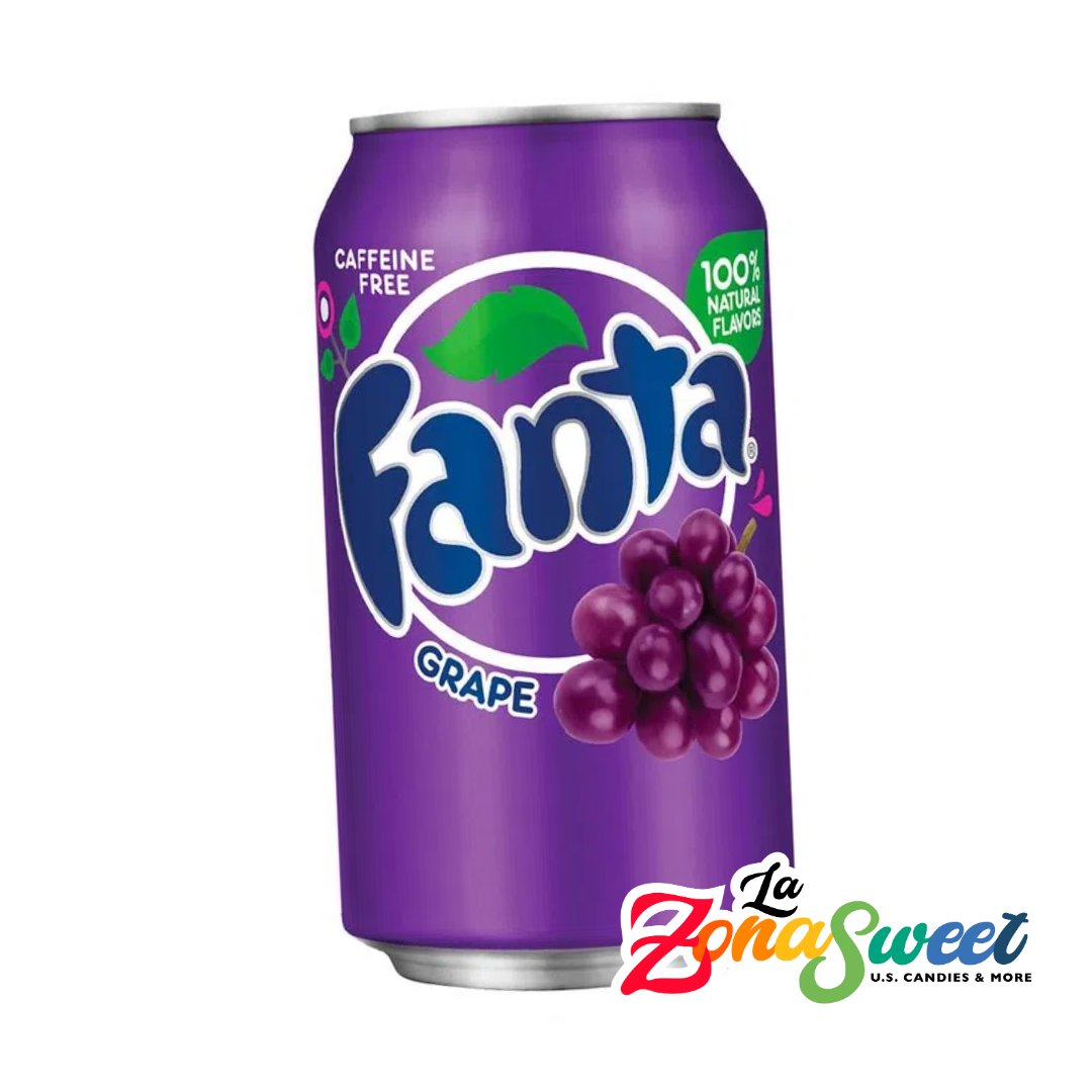 Refresco Fanta Sabor Uva (355m) | COCA-COLA