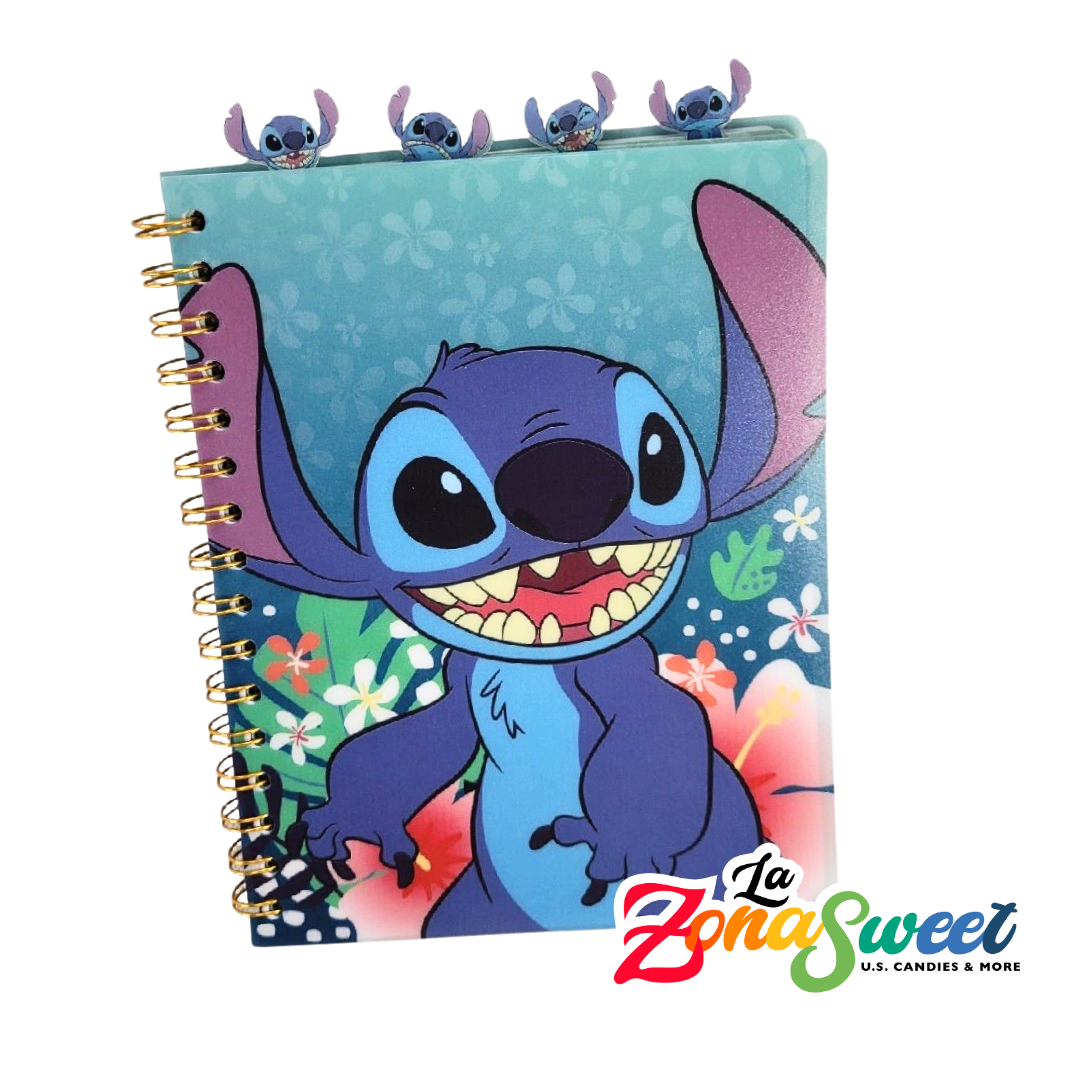 Libreta Stitch con Separadores | DISNEY