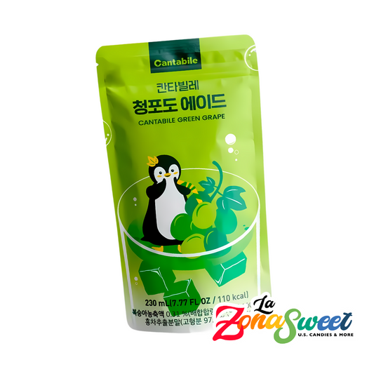 Juguito Koreano Cantabile Sabor Uva Verde (230ml) | DONGSEO