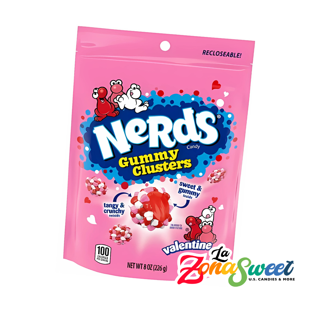 Nerds Gummy Clusters Valentine's (226gr) | FERRARA