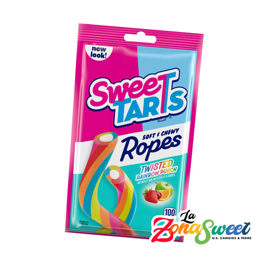 SweeTarts Ropes Twisted Rainbow Punch (85g) | FERRARA CANDY