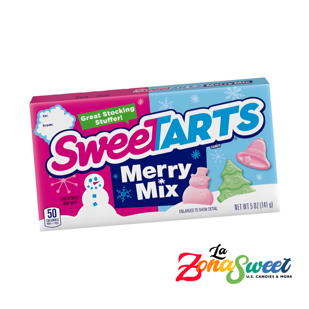 Dulces SweeTarts Merry Mix Edición Navideña (141g) | FERRARA CANDY