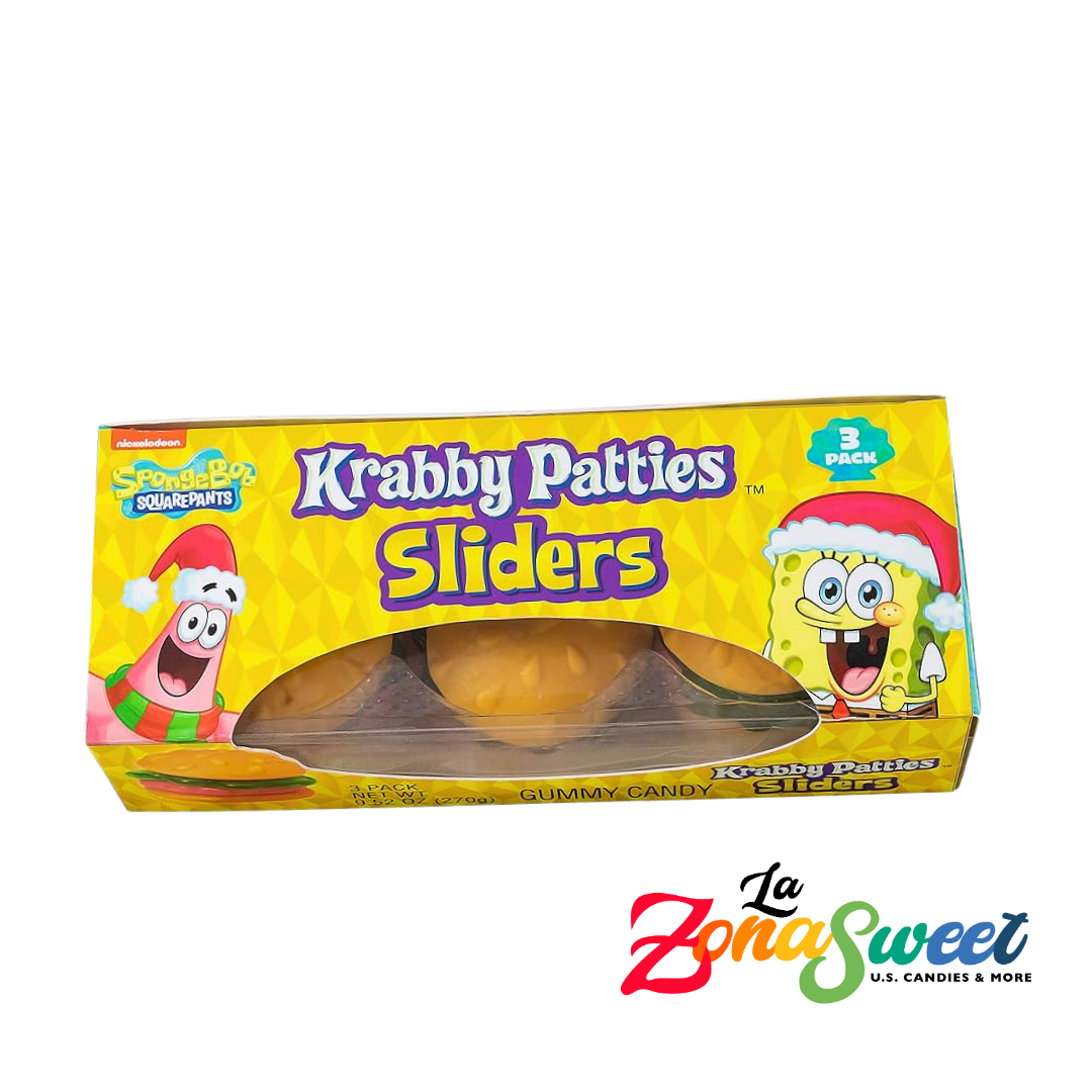 Krabby Patties Sliders Edición Navideña (270g) | FRANKFORD