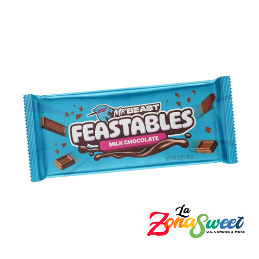 Feastables Bar Milk Chocolate (60g) | FEASTABLES