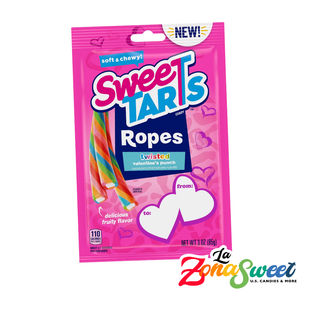 SweeTarts Ropes Twisted Valentine´s Punch (85gr) | FERRARA CANDY