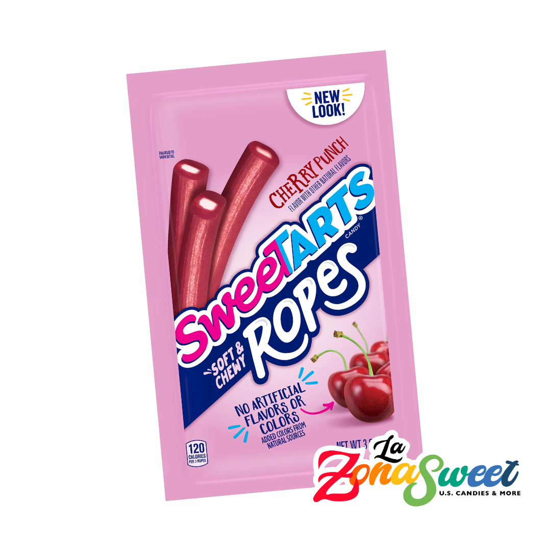 SweeTarts Ropes Cherry Punch (85g) | FERRARA CANDY