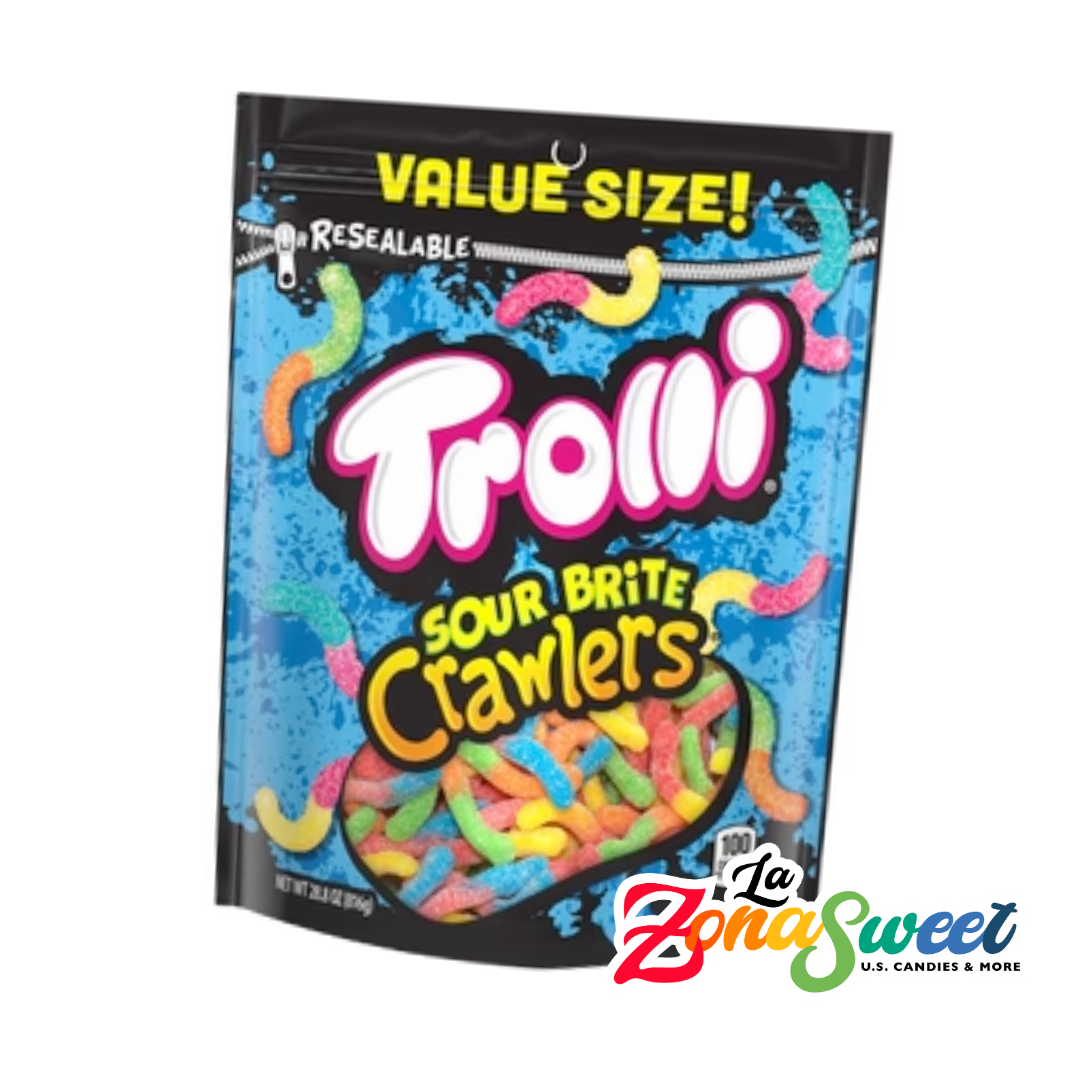 Gomitas Trolli Sour Brite Crawlers (816g) | FERRARA CANDY