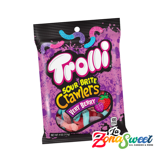 Trolli Sour Brite Crawlers Very Berry (113g) | FERRARA CANDY