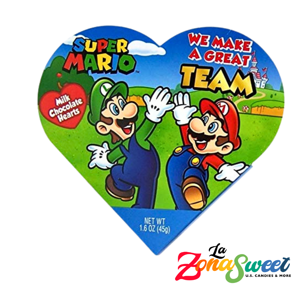 Chocolates Super Mario "We Make A Great Team" (45g) | FRANKFORD