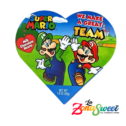 Super Mario San Valentin "We Make A Great Team" (45g) | FRANKFORD