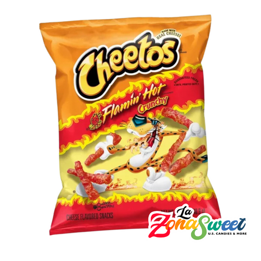 Cheetos Crunchy Flamin Hot (240.9g) | FRITO LAY