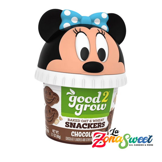 Galletas Sabor Chocolate Minnie Mouse (60g) | GOOD 2 GROW