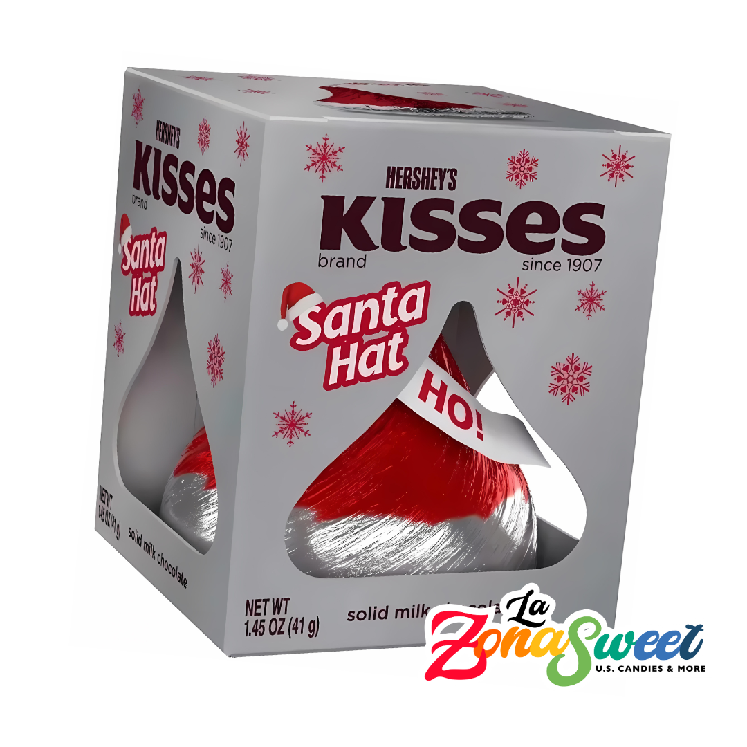 Chocolate Kisses Santa (41gr) | HERSHEYS