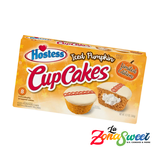 Cupcakes Iced Pumpkin Limited Edition (360gr) | HOSTESS