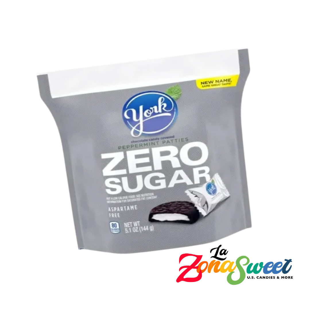 Chocolates York Zero Sugar (144g) | HERSHEY'S