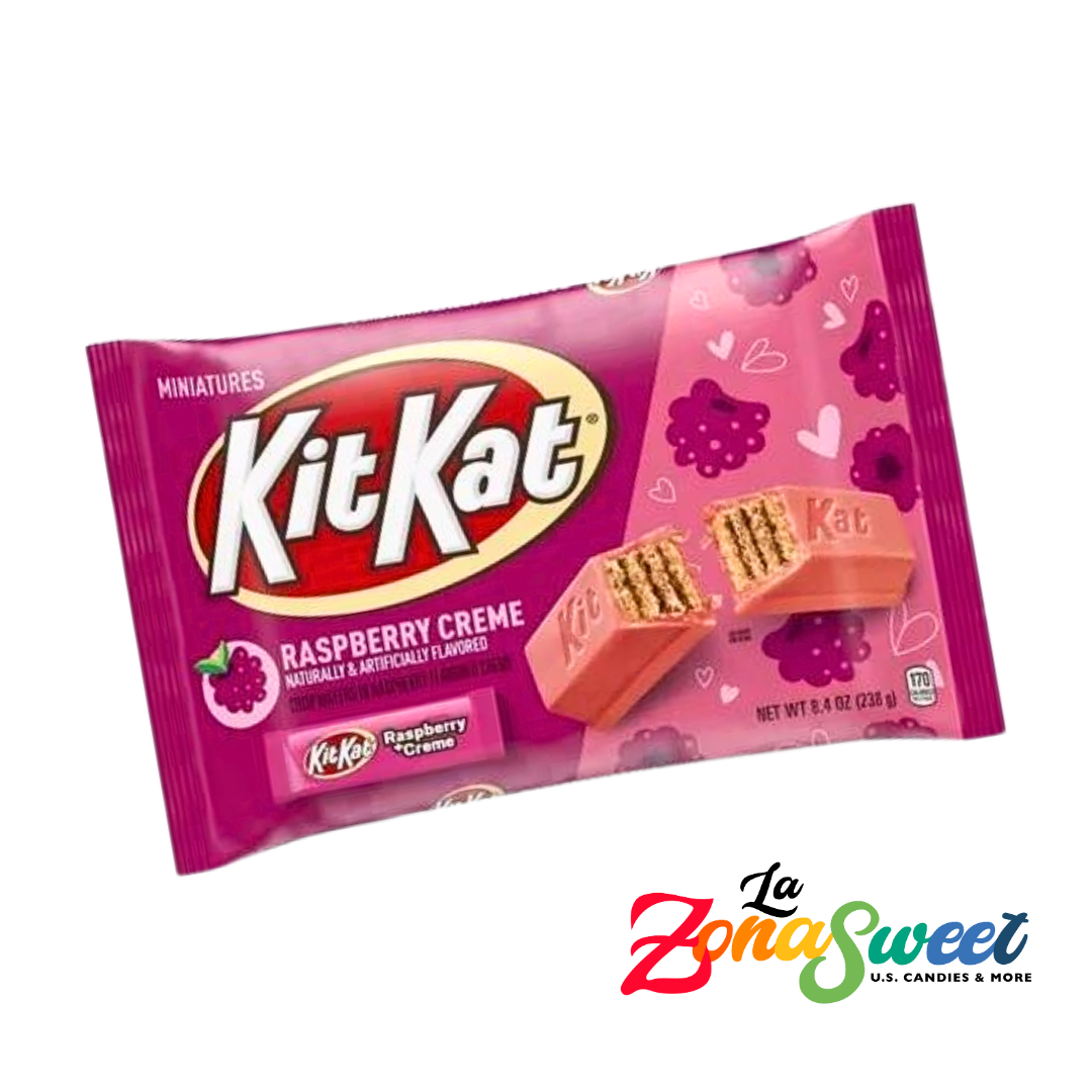 Kit Kat Raspberry Creme (238g) | HERSHEY´S - LA ZONA SWEET – La Zona Sweet