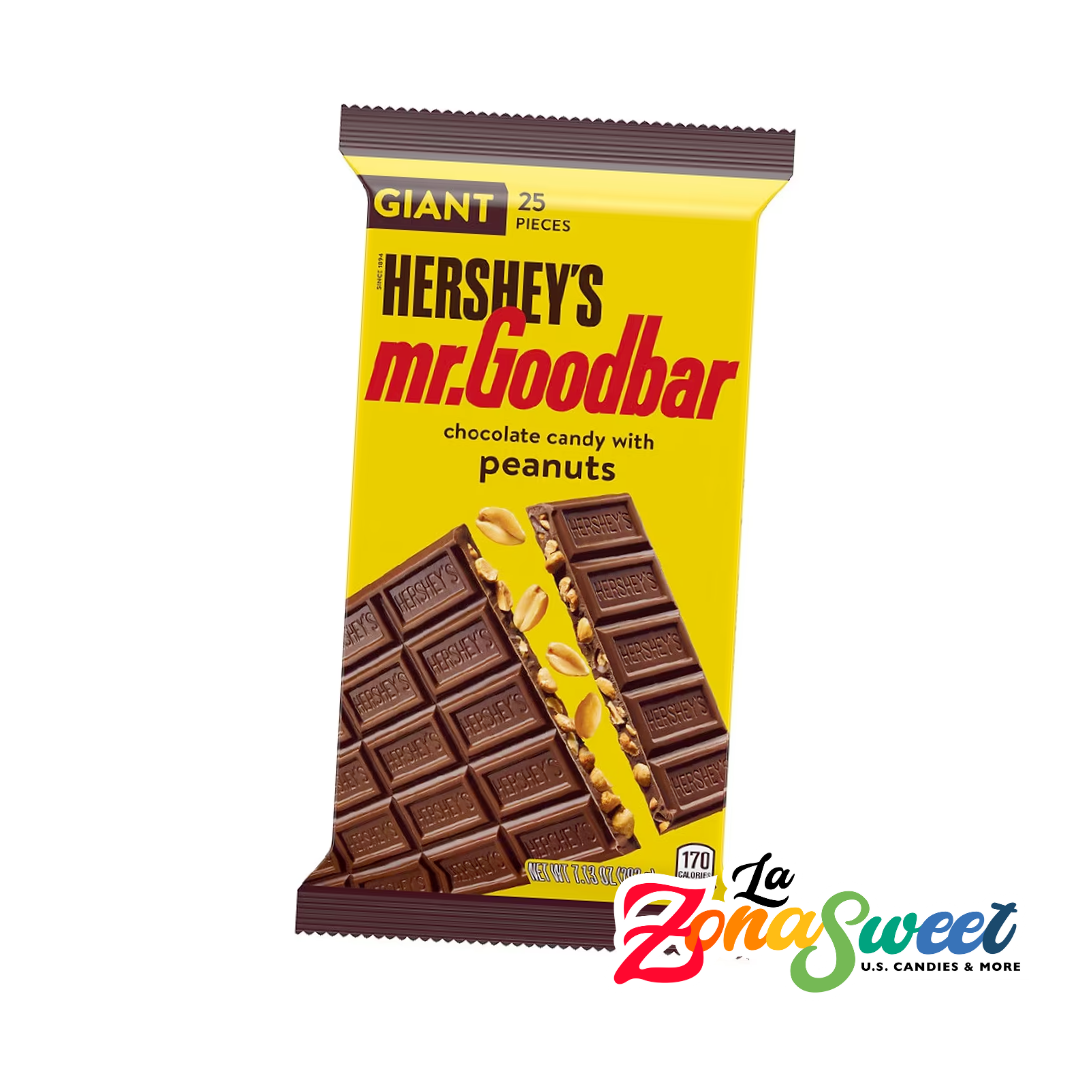 Mr. Goodbar Chocolate & Peanuts Giant (202grs) | HERSHEYS