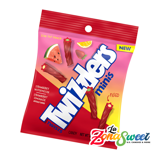 Twizzlers Minis Strawberry Watermelon (106gr) | HERSHEYS