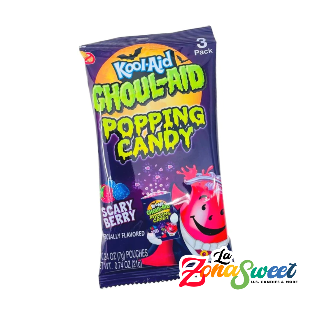 Popping Candy Kool-Aid Edición Halloween (3pzas) (21g) | HILCO