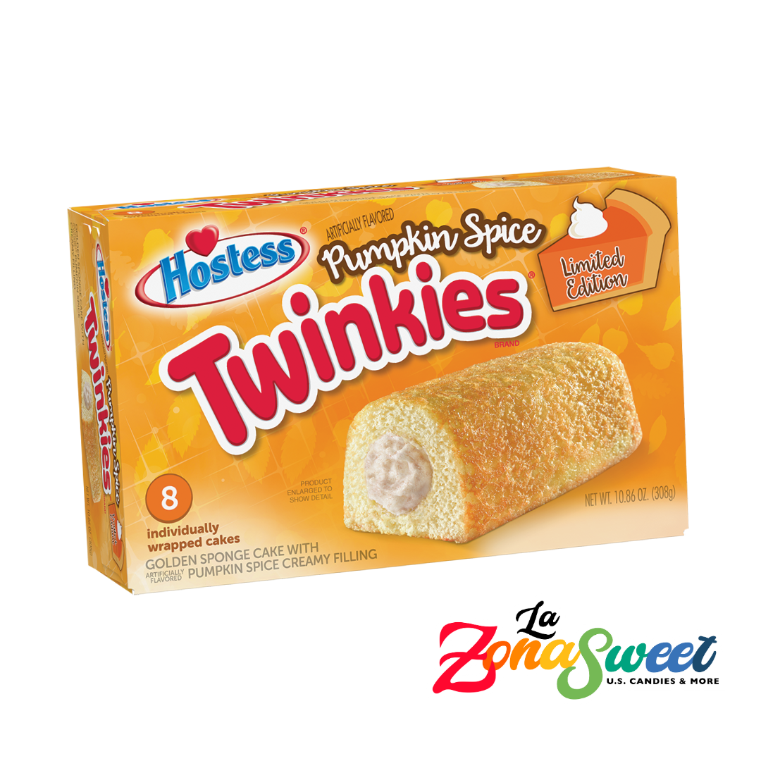 Twinkies Pumpkin Spice Edicion Limitada (8pzas) | HOSTESS