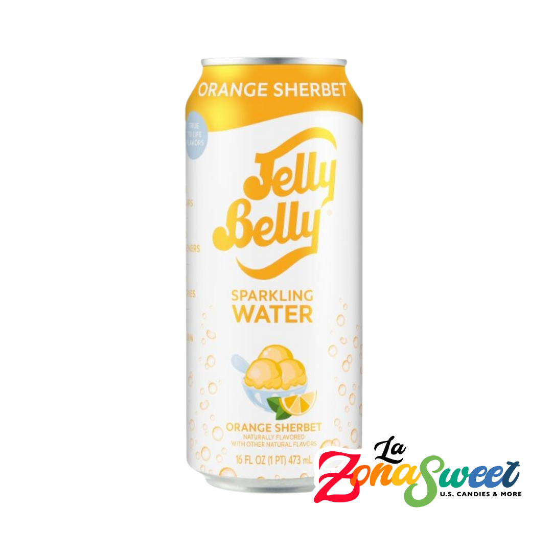 Bebida Jelly Belly Mineralizada Sorbete de Naranja (473ml) | JOFFER