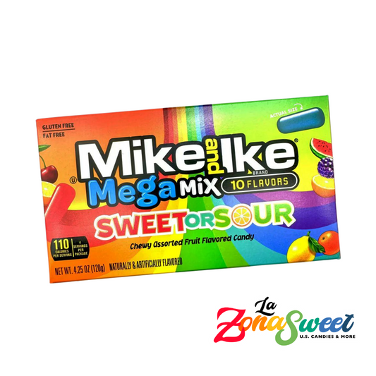Mike & Like Mega Mix Sour (120g) | JUST BORN