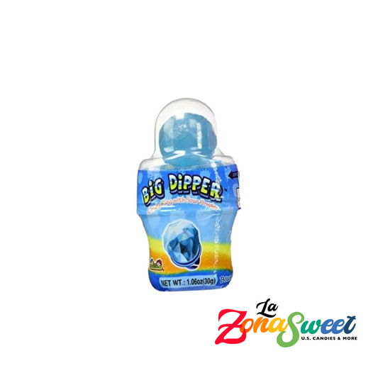 Caramelo Big Dipper Ring Blue Raspberry (30gr) | KIDSMANIA