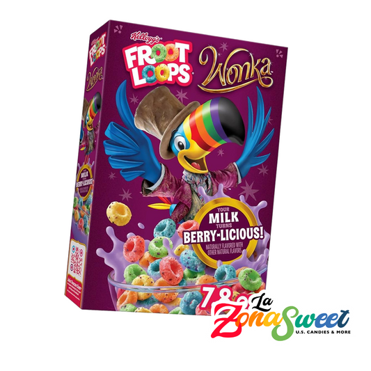 Cereal Froot Loops Willy Wonka The Chocolate Factory (348g) | KELLOGG'S