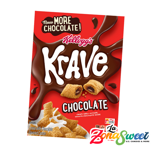 Cereal Krave Chocolate (323g) | KELLOGS