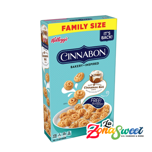 Cereal Cinnabon Cinnamon Roll Family Size (394g) | KELLOG´S