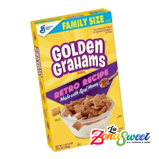 Cereal Golden Grahams Retro Family Size (535g) | KELLOG'S